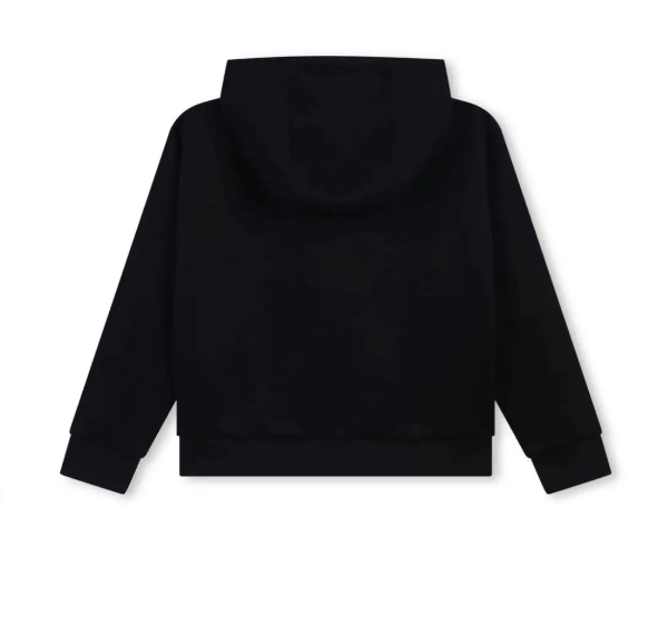 MICHAEL KORS sequinned-logo jersey hoodie