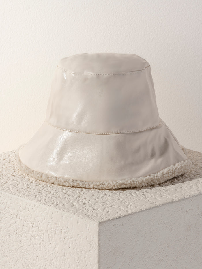 Shiraleah Marta Bucket Hat, Ivory - FINAL SALE ONLY