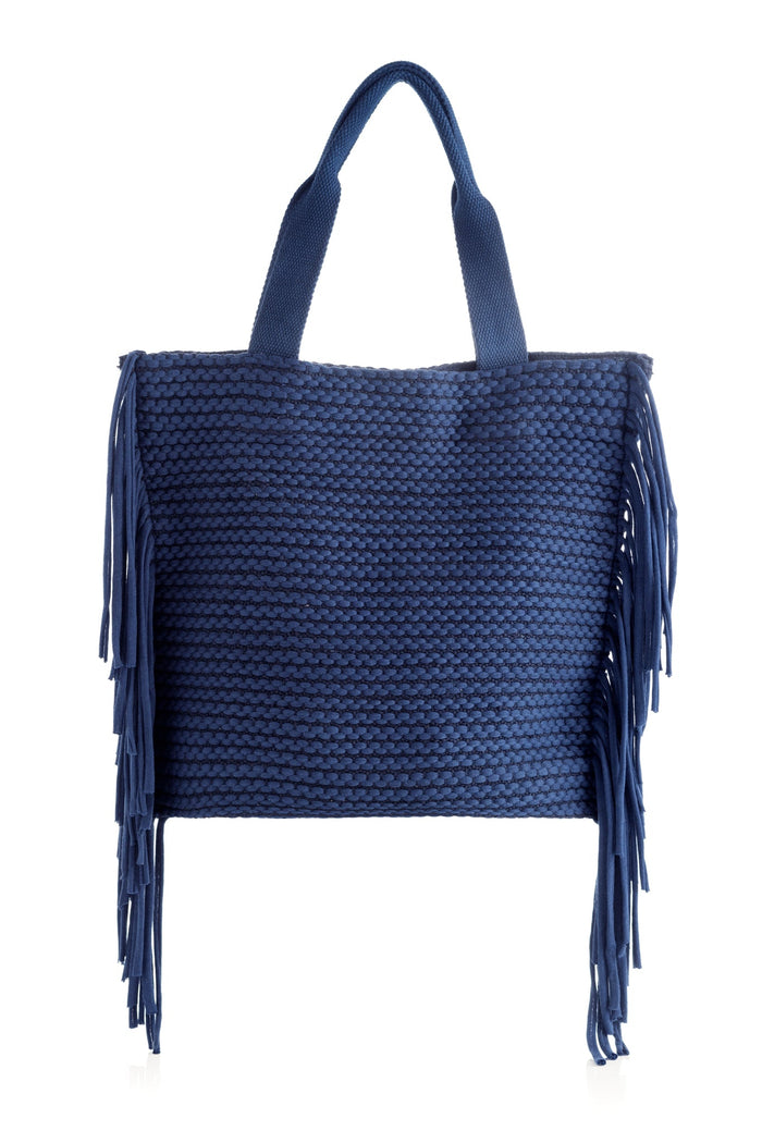 Shiraleah Mavis Tote, Navy - FINAL SALE ONLY