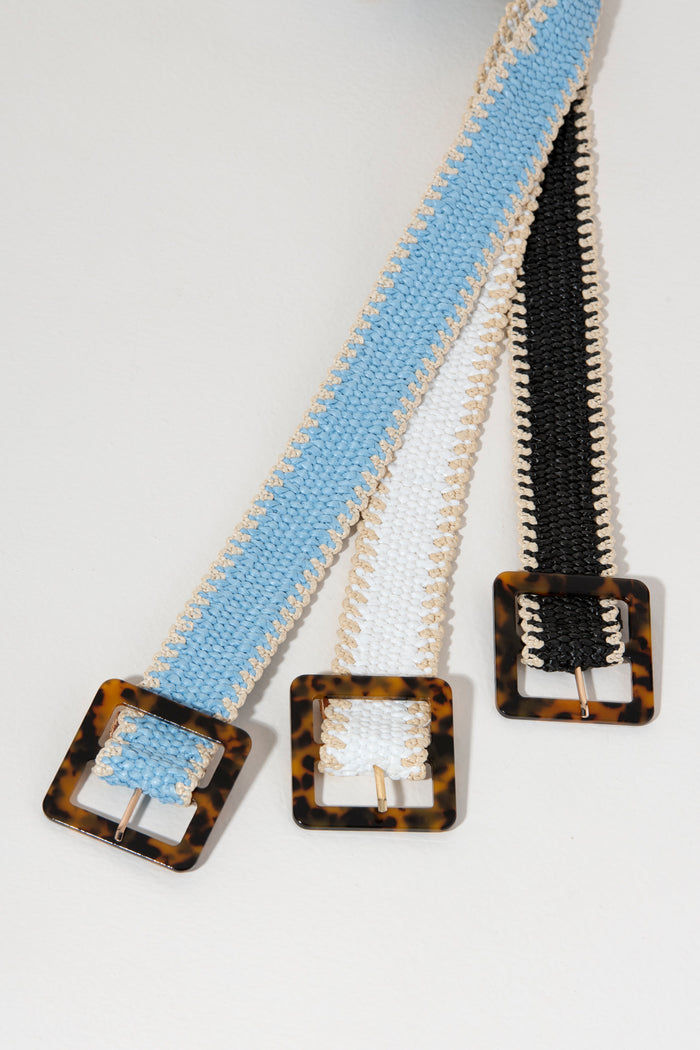 Shiraleah Yara Belt, Sky - FINAL SALE ONLY