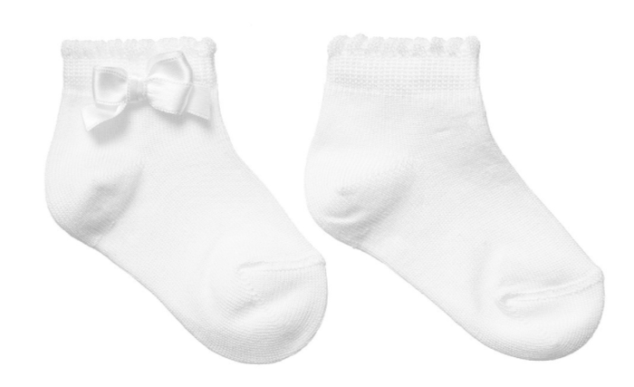 STORY LORIS baby socks with small bow