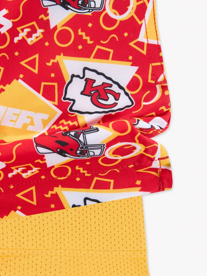 The Chiefs Game Day Fit (Boys Classic Lined Trunk) - Image 3 - Chubbies Shorts
