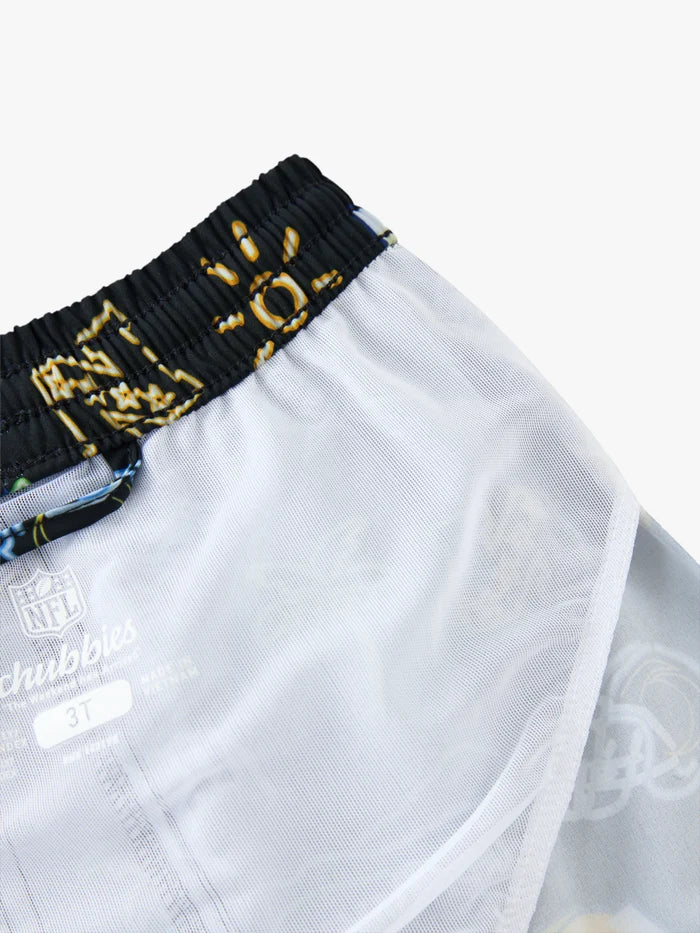 The Neon Rams (NFL Toddler Swim Trunk) - Image 3 - Chubbies Shorts