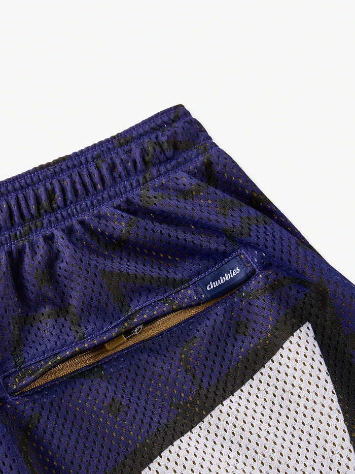 The Ravens Game Day Fit (Mesh Short) - Image 3 - Chubbies Shorts