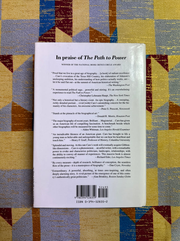 The Years of Lyndon Johnson: Means of Ascent by Robert Caro