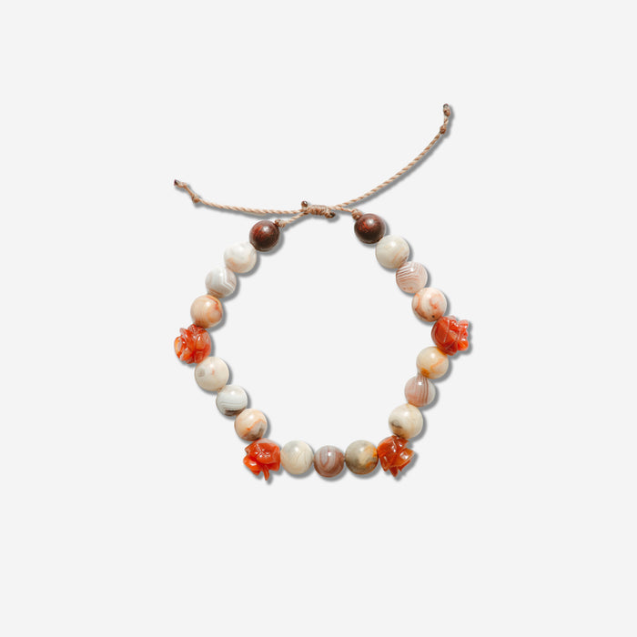 Rose Gemstone Bracelet