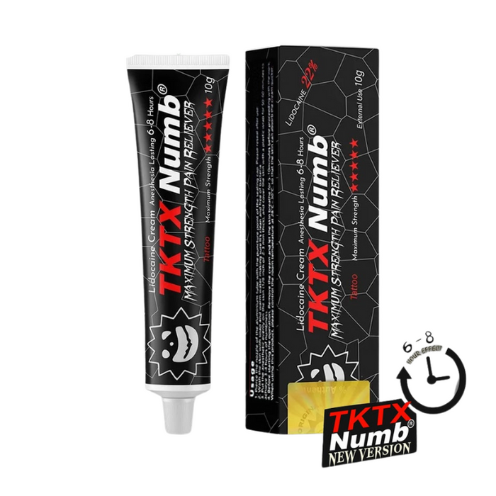 TKTX Numb Black 22% Lidocaine 10g