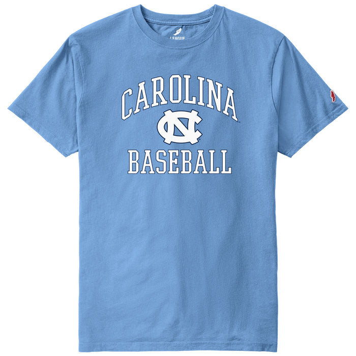 UNC Baseball T-Shirt in Carolina Blue - Main View - League