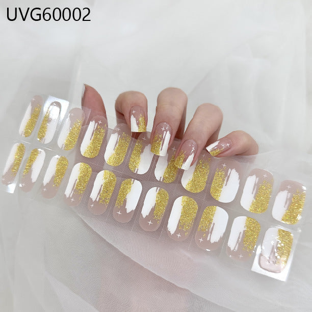 UV gel nail sticker semi-cured UVG60002