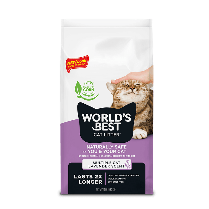 World's Best Cat Litter Lavender Scented Formula