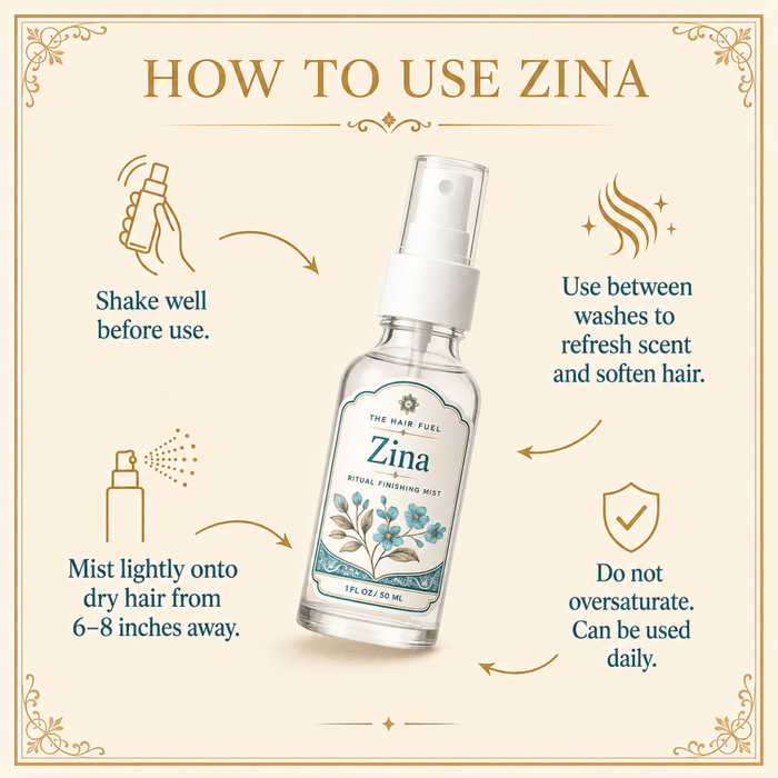 Zina Hair Perfume MistThe Hair Fuel