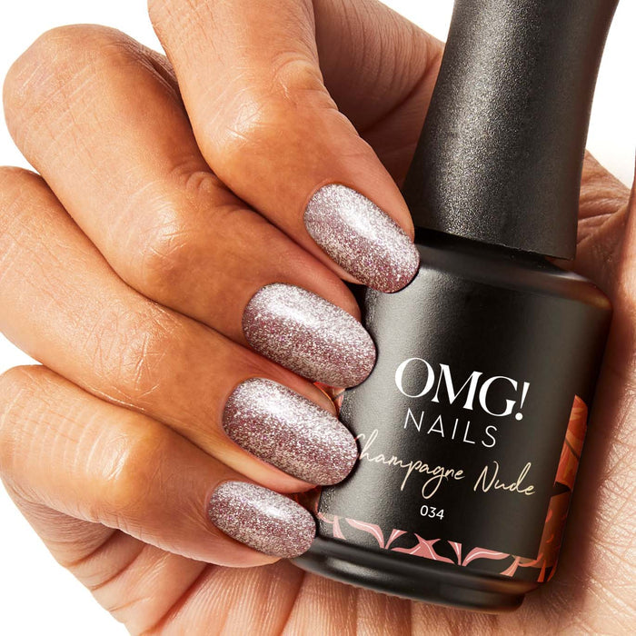 034 Champagne Nude Gel Polish