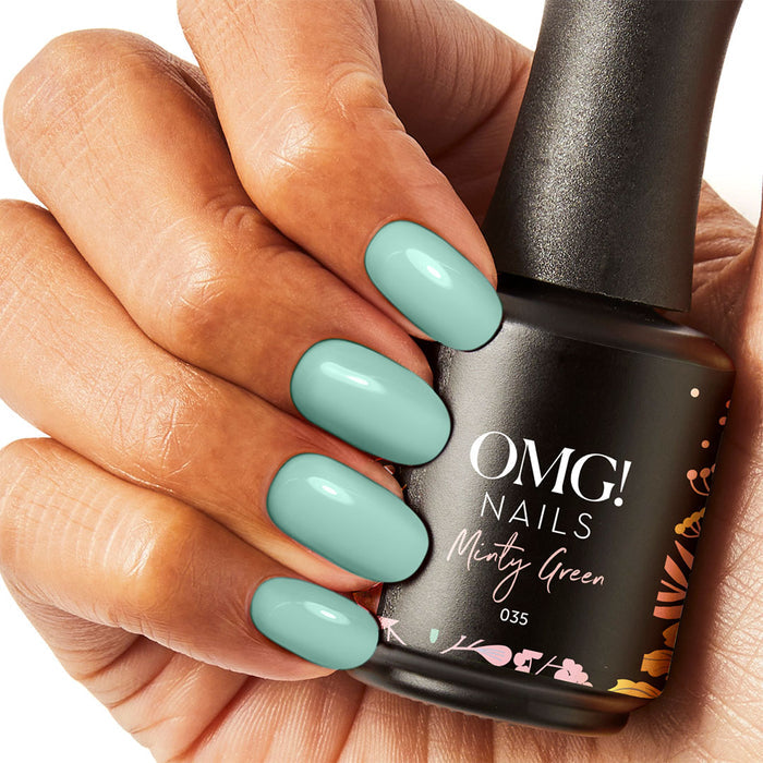 035 Minty Green Gel Polish