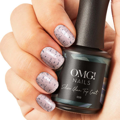 059 Silver Glam Top Coat