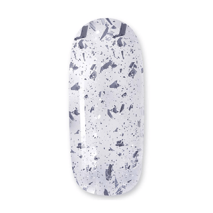 Silver Glam Top Coat Gellak - OMG! Nails