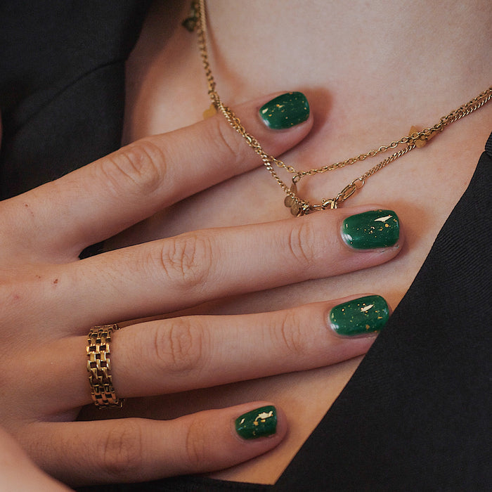 060 Gold Glam Top Coat
