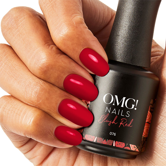 076 Blush Red Gel Polish