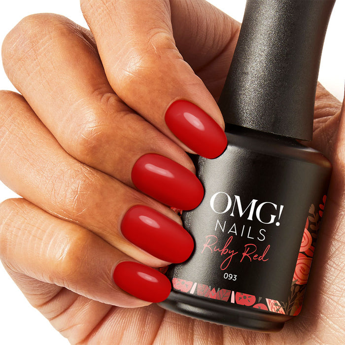 093 Ruby Red Gel Polish