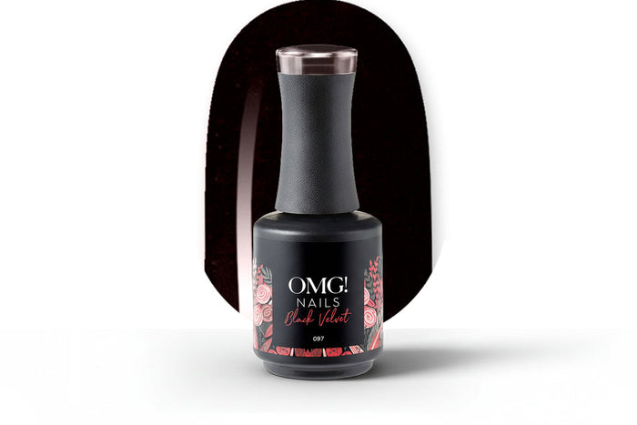097 Black Velvet Gel Polish