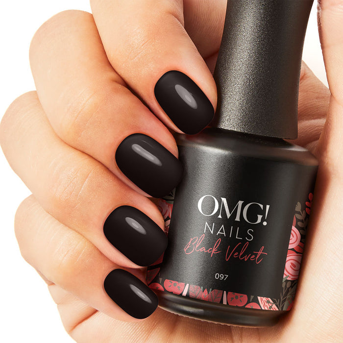 097 Black Velvet Gel Polish
