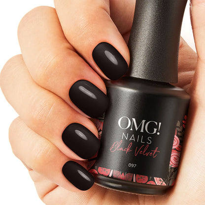 097 Black Velvet Gel Polish