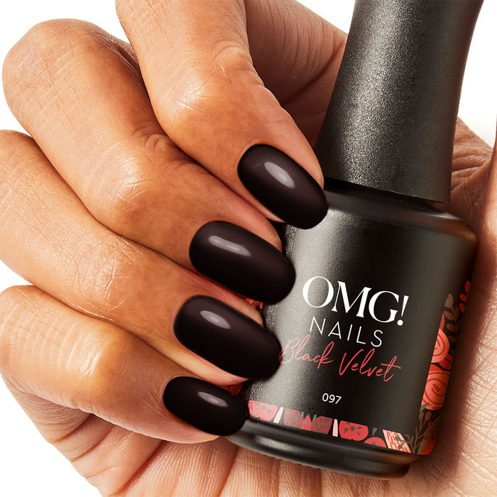 097 Black Velvet Gel Polish