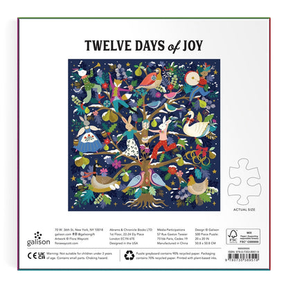 12 Days of Joy | 500 Piece Jigsaw Puzzle