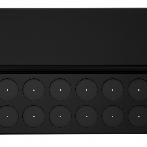 Elan Makeup Studio 12 Pan Empty Magnetic Palette for Custom Makeup Collection