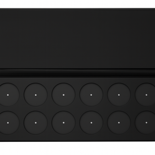 Elan Makeup Studio 12 Pan Empty Magnetic Palette for Custom Makeup Collection