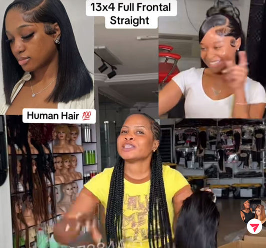13x4 Full Frontal Straight