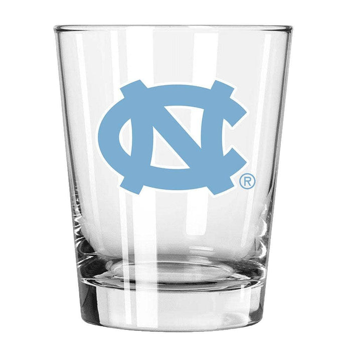 15oz UNC Old Fashioned Glass - Main View - The Memory Company