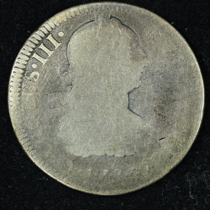 1784 Mo 2 Reale Mexico Very Worn