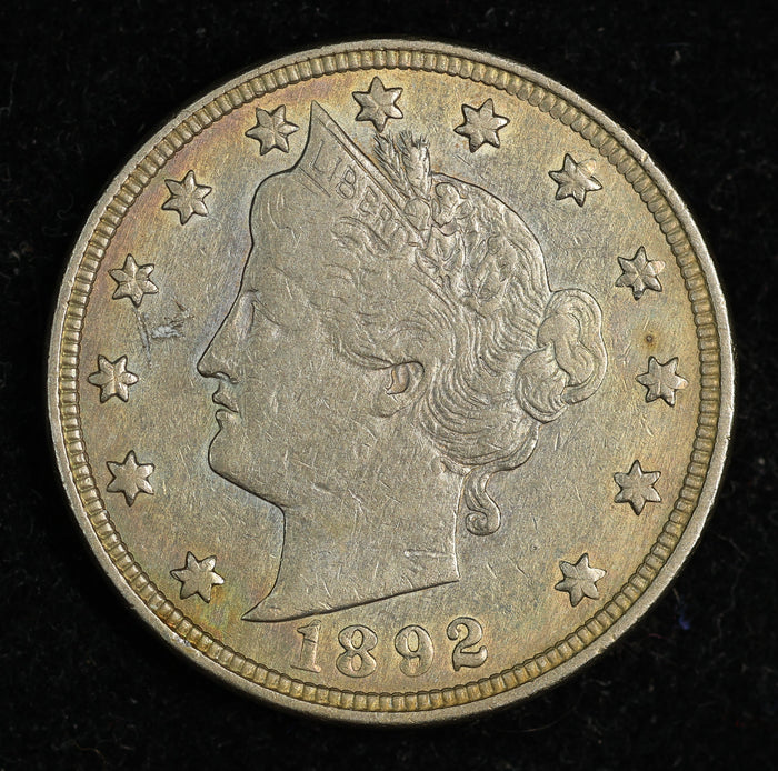 1897 5c Liberty V Nickel Five Cent Coin
