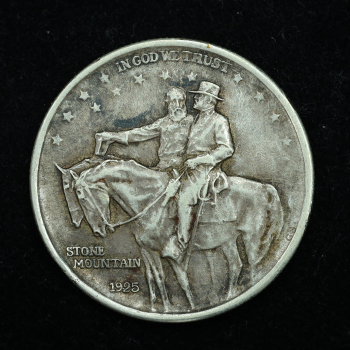 1925 Stone Mountain Commemorative Silver Half Dollar Coin
