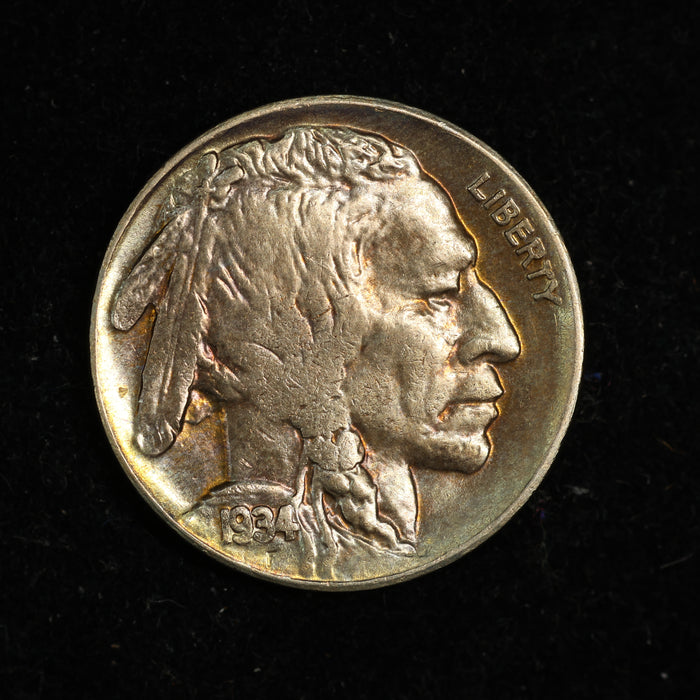 1934 D Buffalo Nickel 5c - Denver