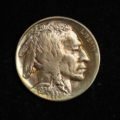 1934 D Buffalo Nickel 5c - Denver