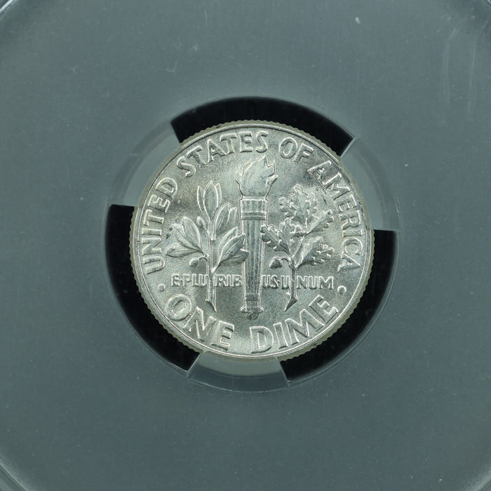1946 Roosevelt Dime 10c - CAC MS64