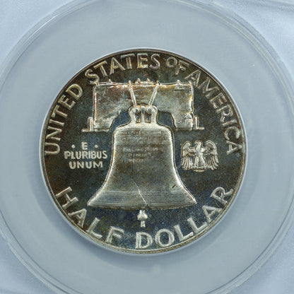 1956 Franklin Half Dollar 50c - ANACS PF66