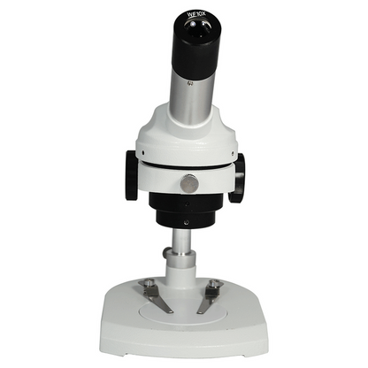 20X Widefield Stereo Microscope, Monocular, Post Stand, FOV 7.5mm for Dissecting