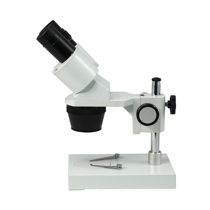 20X/40X Widefield Stereo Microscope, Binocular, Post Stand (Height 140mm) Fixed Head