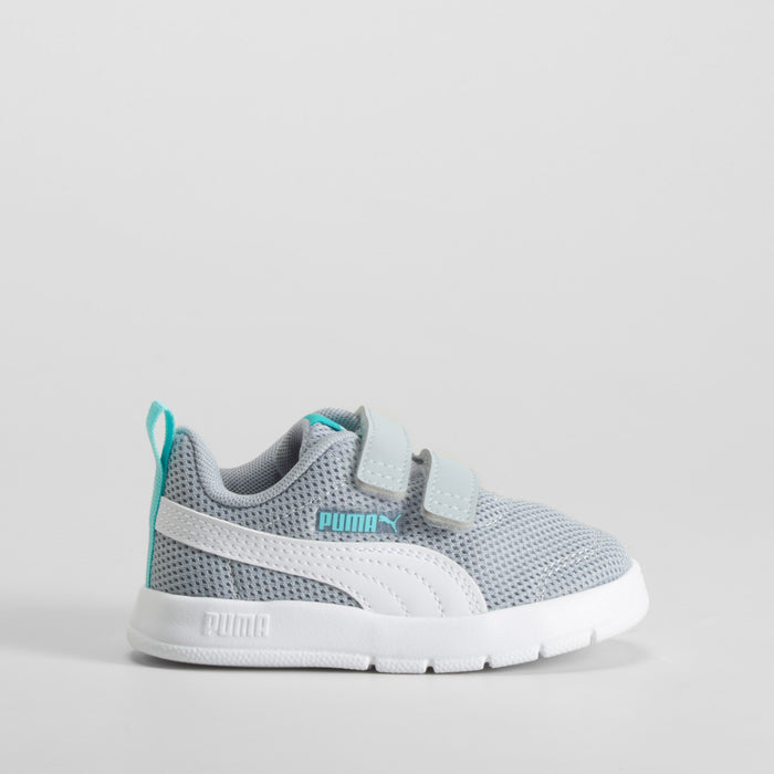 Deportiva courtflex bebé gris PUMA