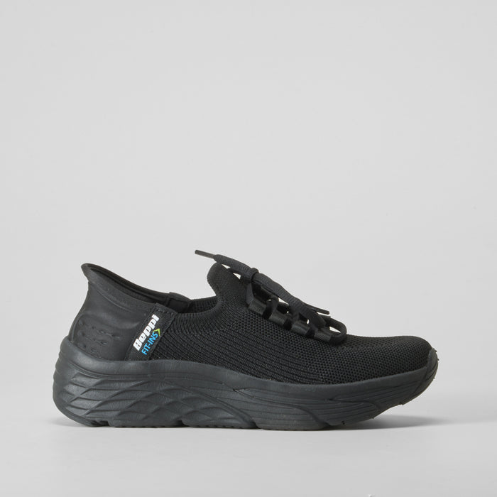 Deportiva fit-ins cordones negra BEPPI