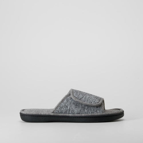 Zapatilla de casa abierta gris OLYNE