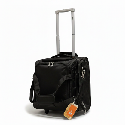 Black Trolley Bag - Navy Blue Style