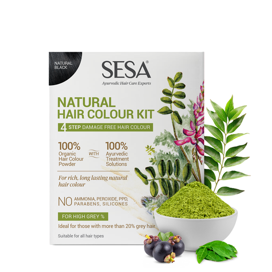4-Step Natural Hair Colour Kit