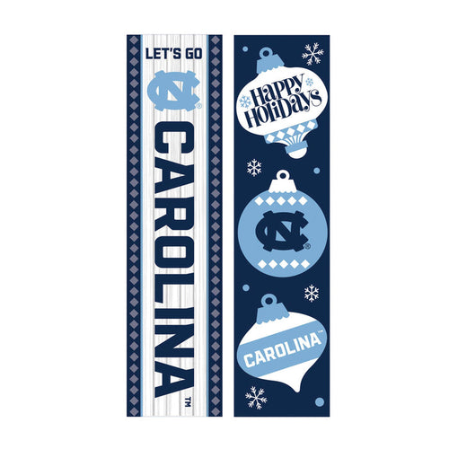 47" Double Sided UNC Holiday Porch Leaner
