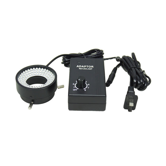 6W DC 12V LED Light LED Quantity 96 LED Ring Light (6W ID50mm 96Bulbs), SKU ML46241422, three quarter front view