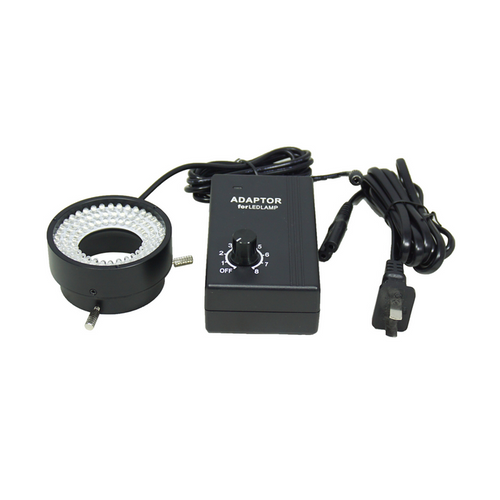 6W DC 12V LED Light LED Quantity 96 LED Ring Light (6W ID50mm 96Bulbs), SKU ML46241422, three quarter front view