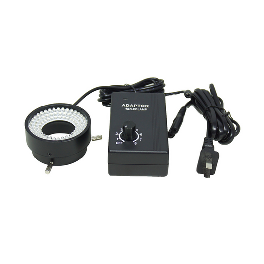 6W DC 12V LED Light LED Quantity 96 LED Ring Light (6W ID50mm 96Bulbs), SKU ML46241422, three quarter front view