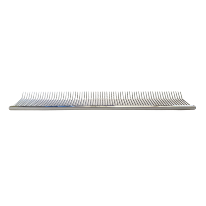 8.5" Silver Bent Tip Comb